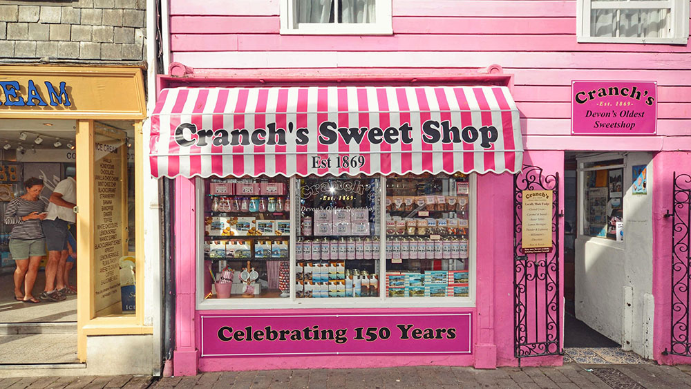 Celebrating 150 Years Of Cranchs Sweet Shop Toad Hall Cottages